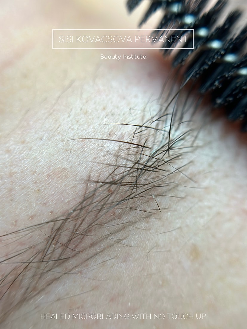 Microblading work