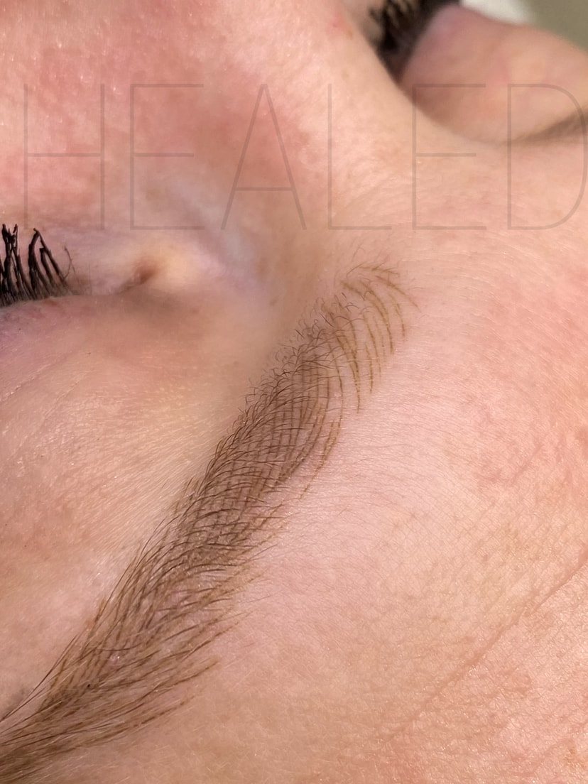 Microblading work