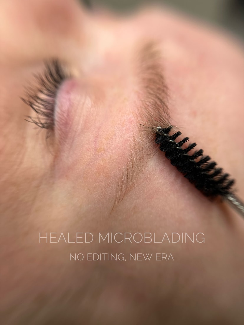 Microblading work