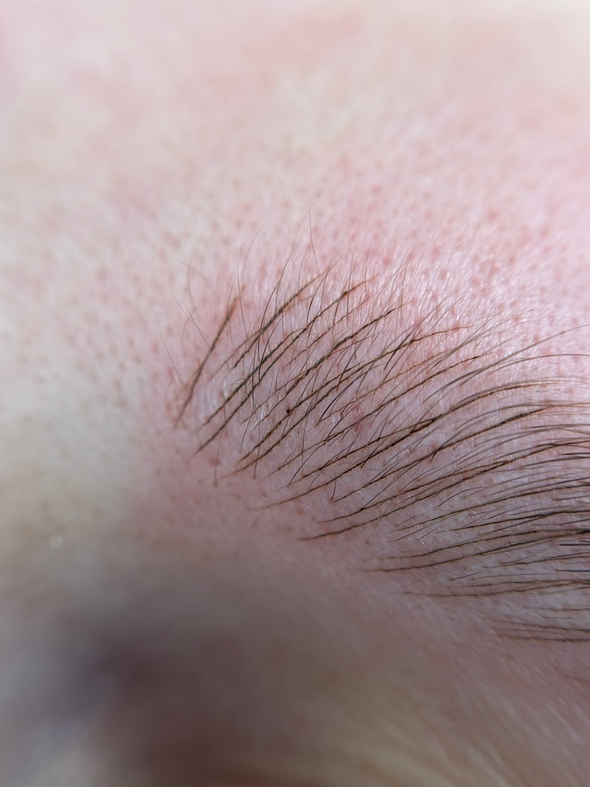 Microblading work