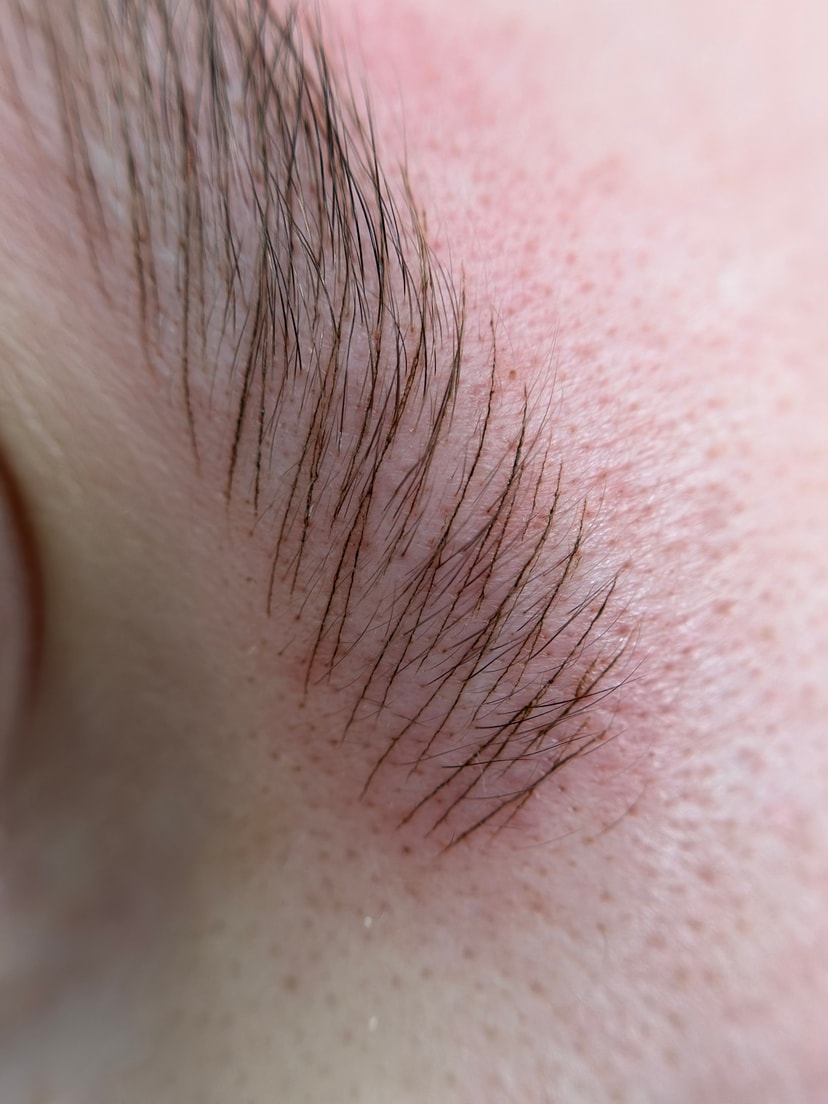 Microblading work