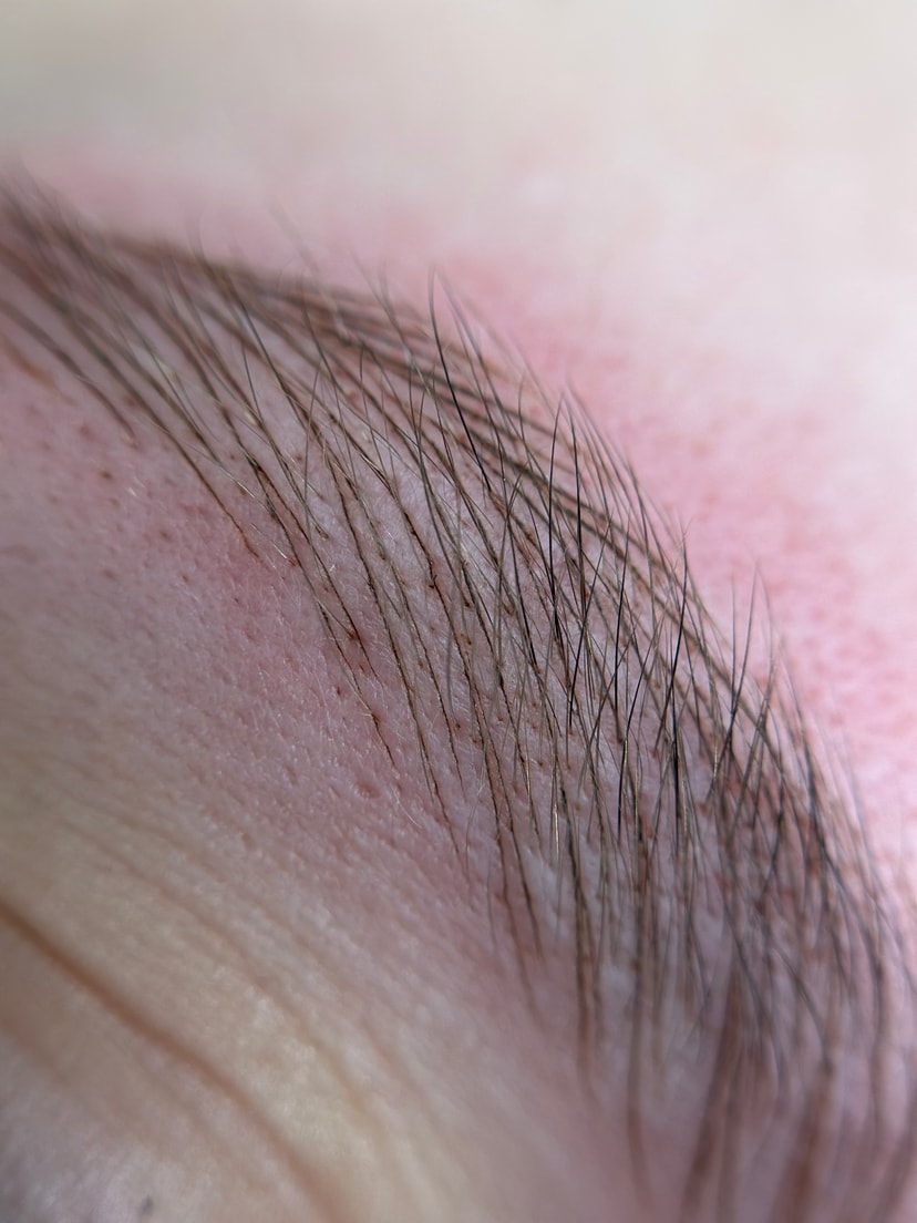 Microblading work