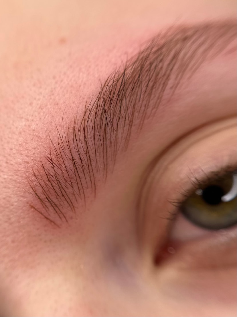 Microblading work