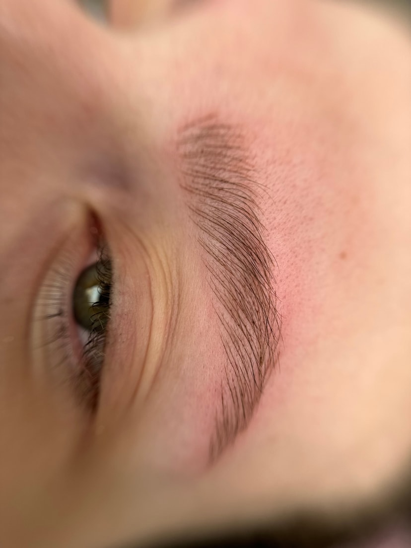 Microblading work