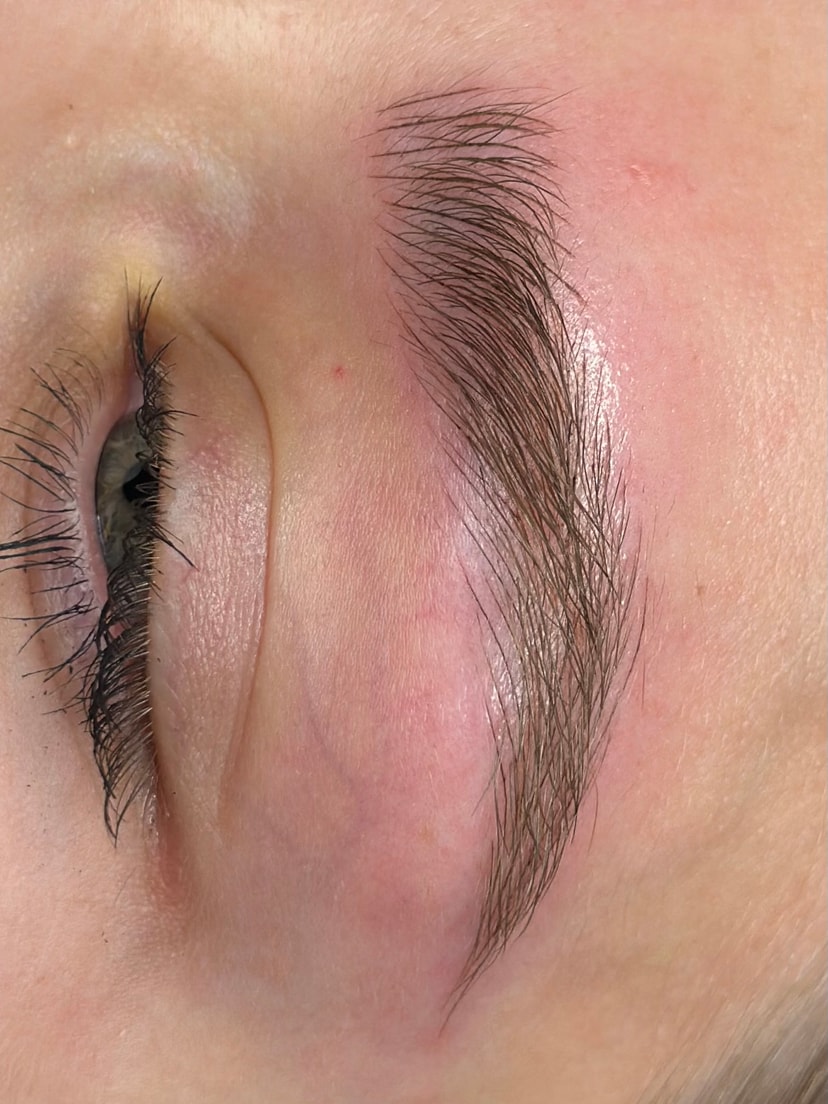 Microblading work