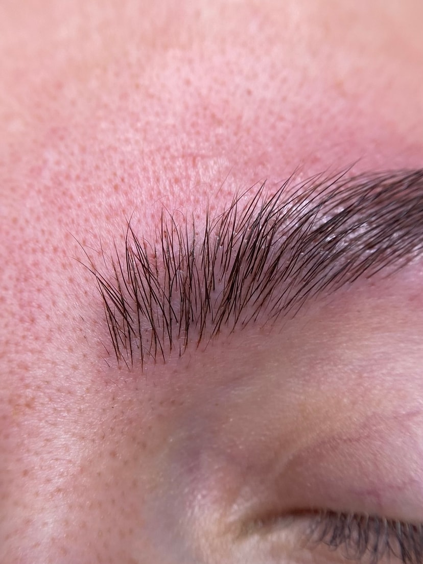Microblading work
