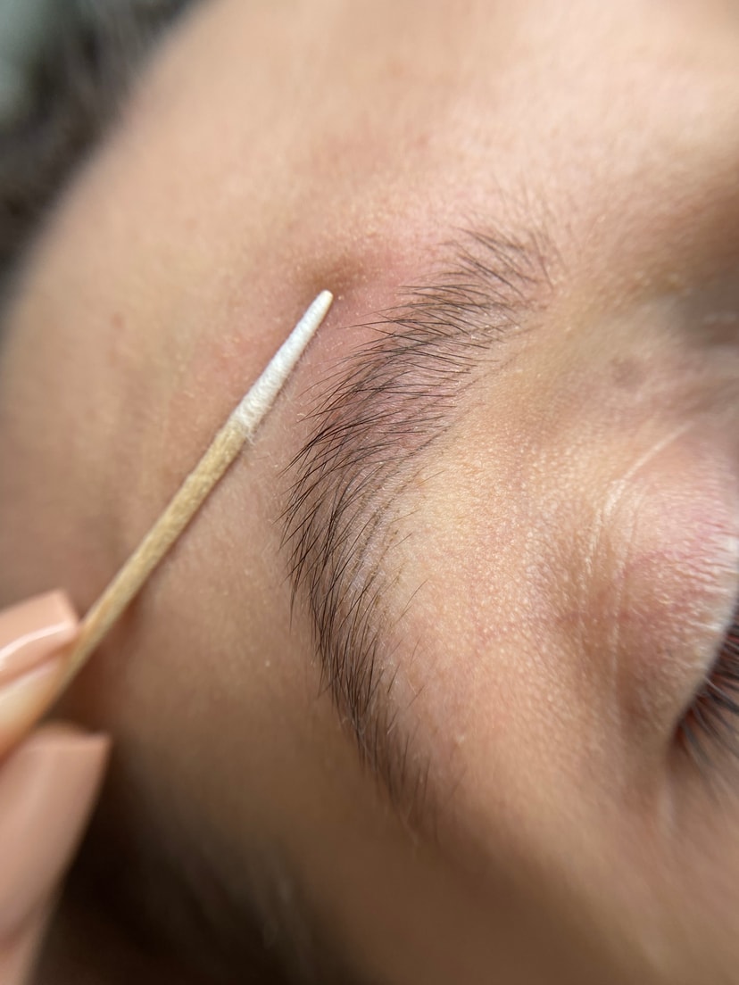 Microblading work