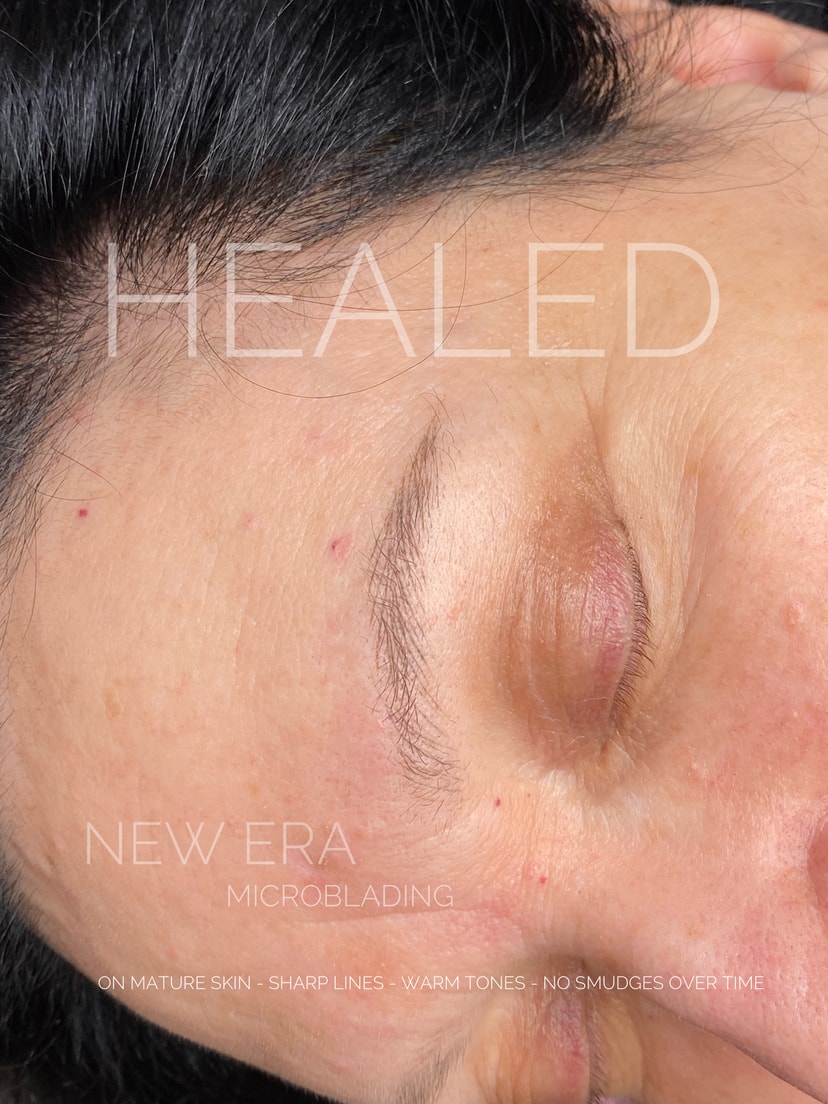 Microblading work