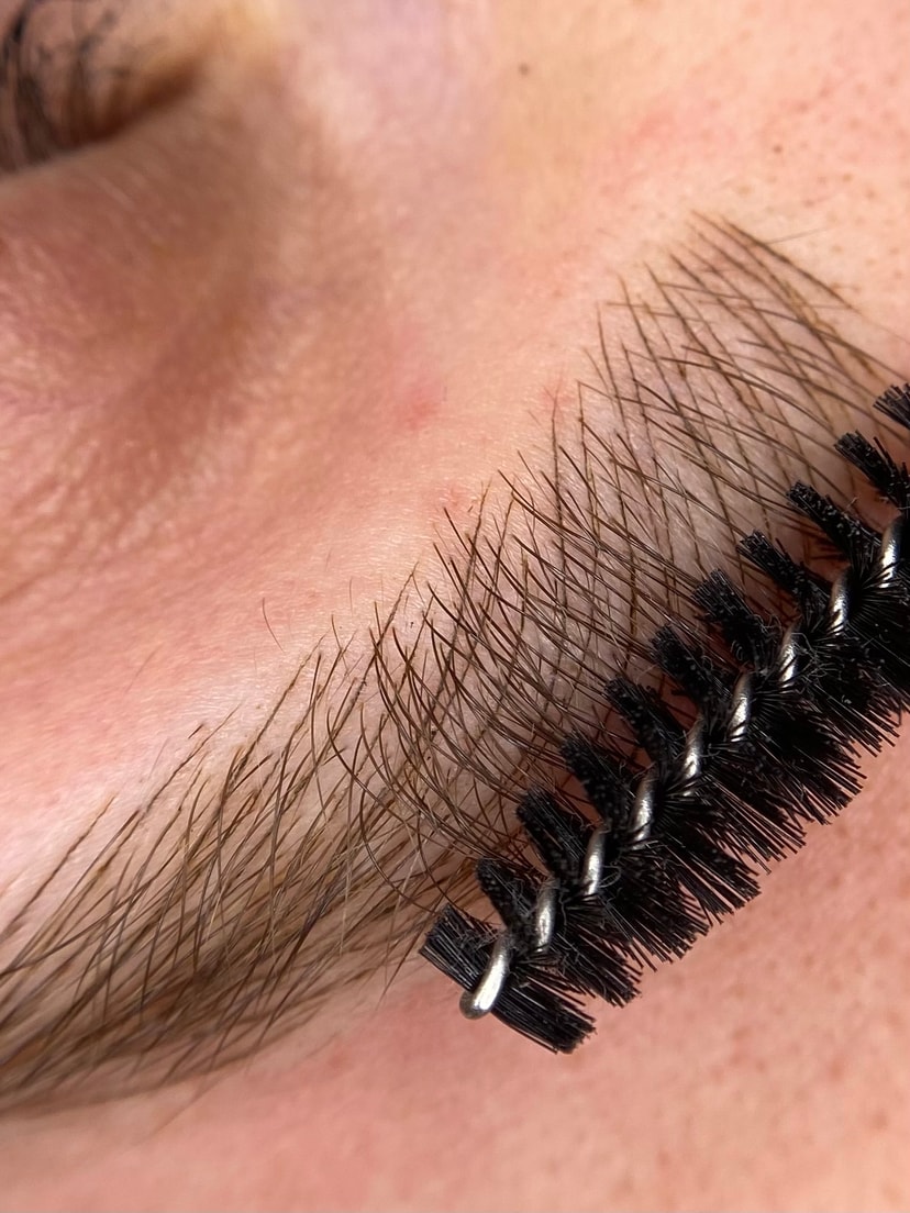 Microblading work